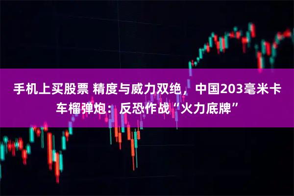 手机上买股票 精度与威力双绝，中国203毫米卡车榴弹炮：反恐作战“火力底牌”