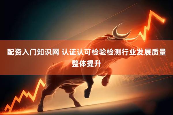 配资入门知识网 认证认可检验检测行业发展质量整体提升